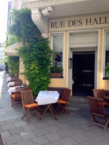 Restaurants naehe Gasteig Rue des Halles Außenbereich