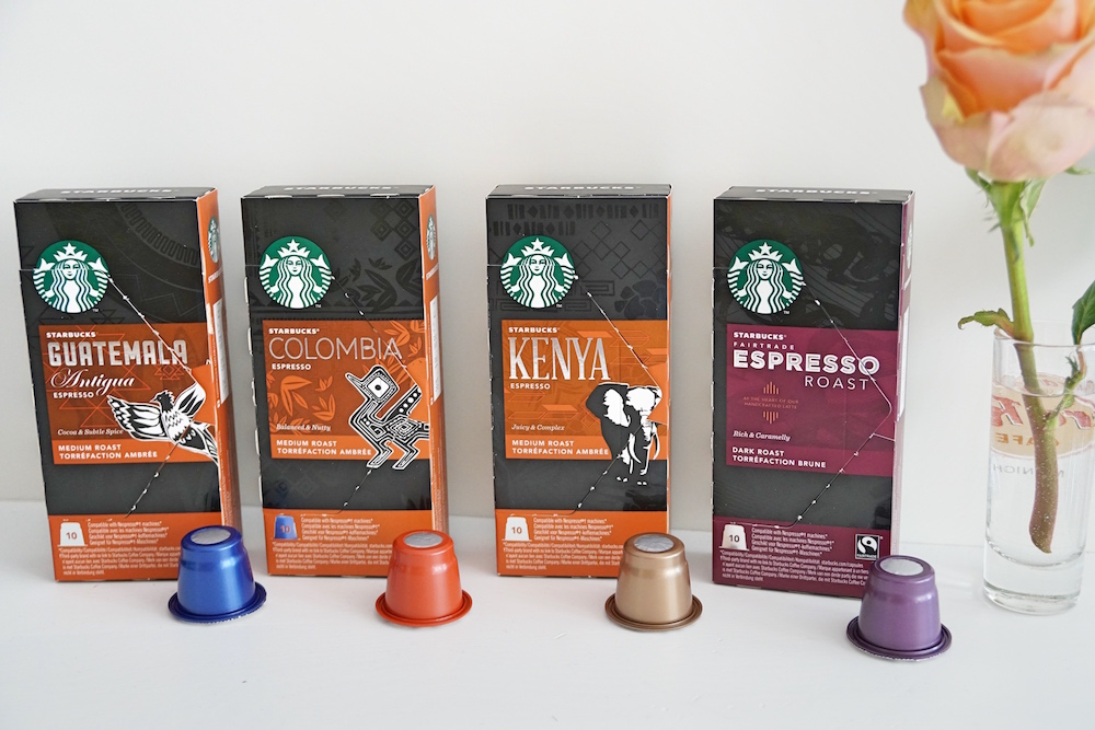 Espressokapseln bei Starbucks Espresso-SortenBiancas